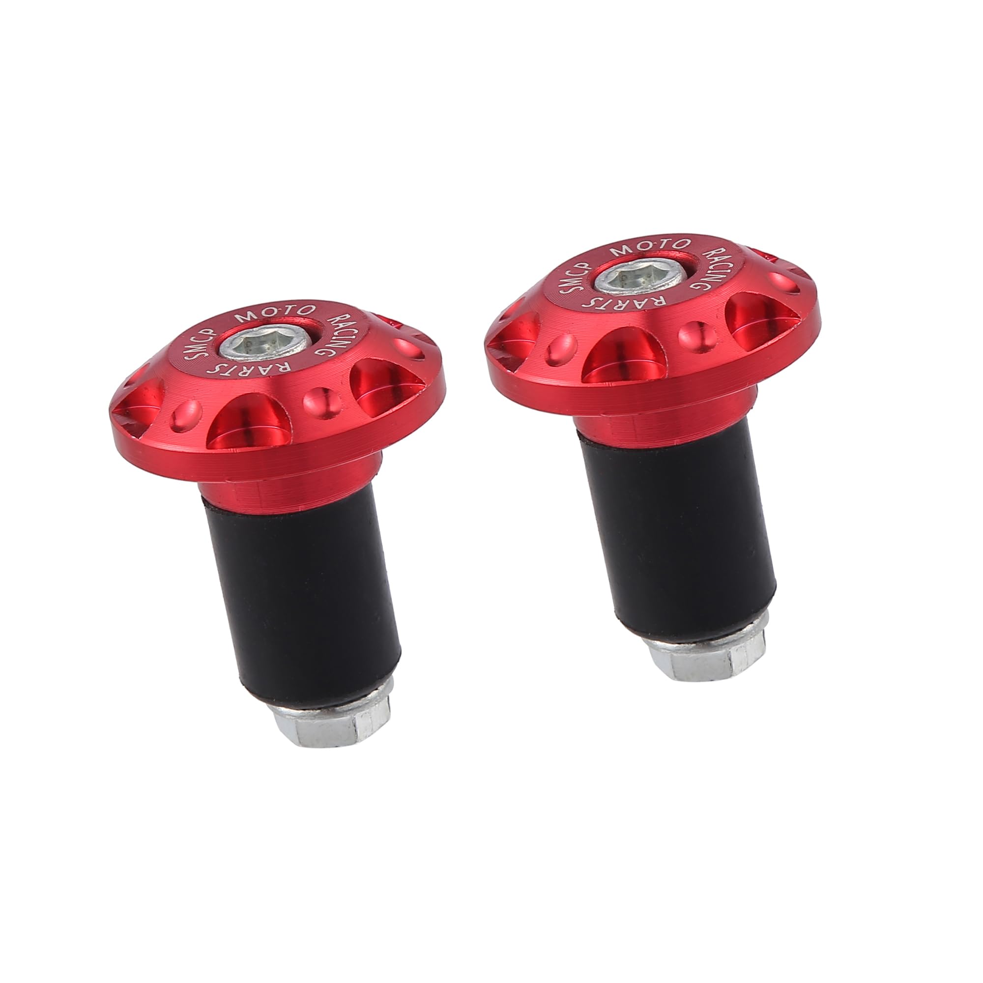 ロッドエンドキャップ ユニバーサルアルミ合金オートバイハンドルバー